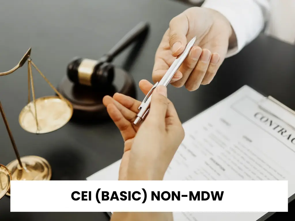 CEI Course Basic NON MDW