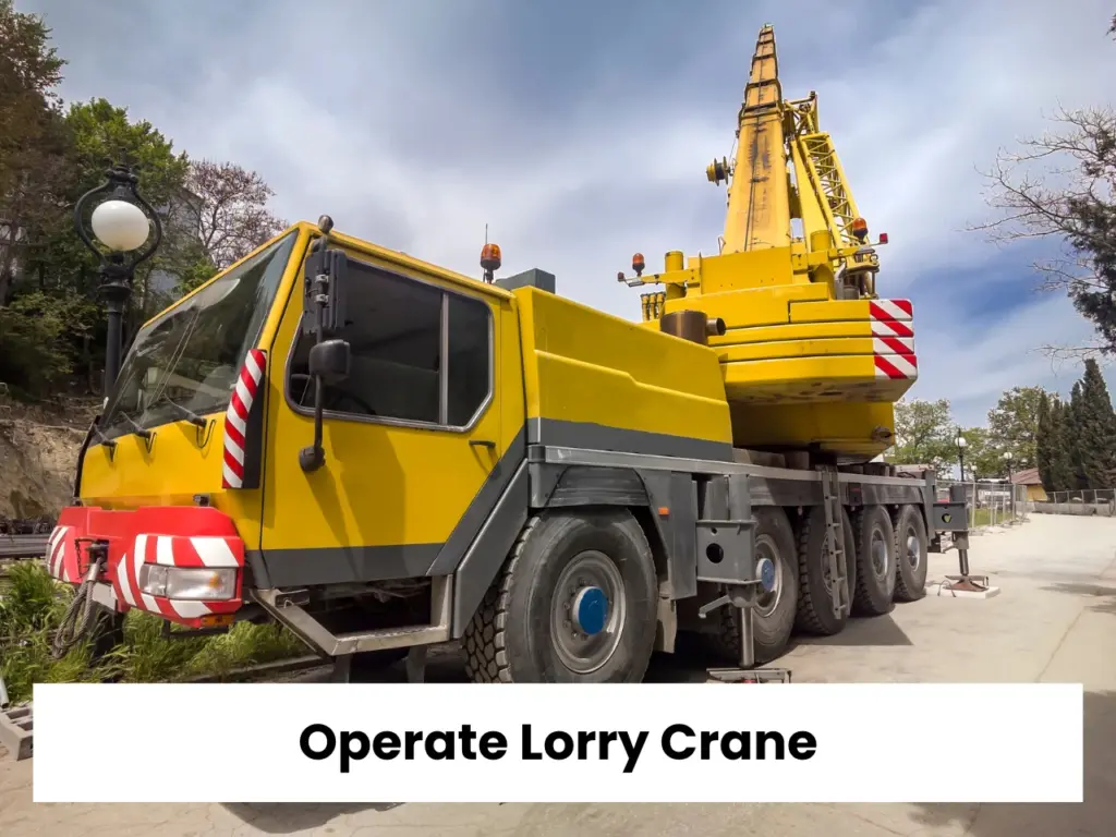 Operate Lorry Crane