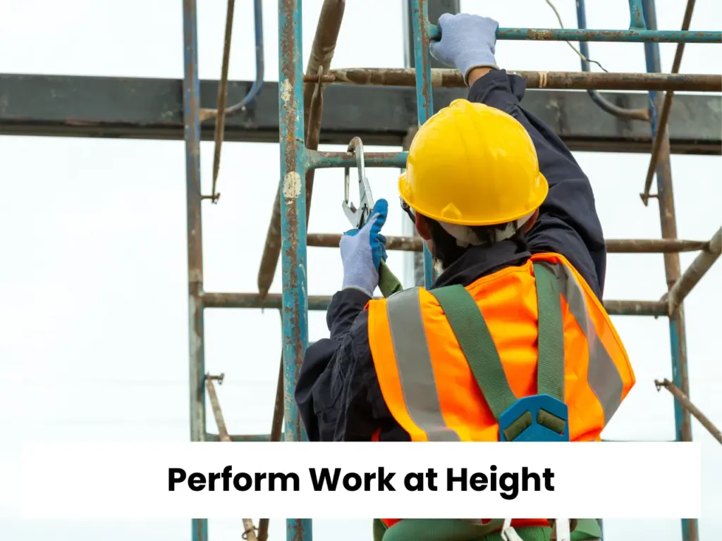 perform work at height Course