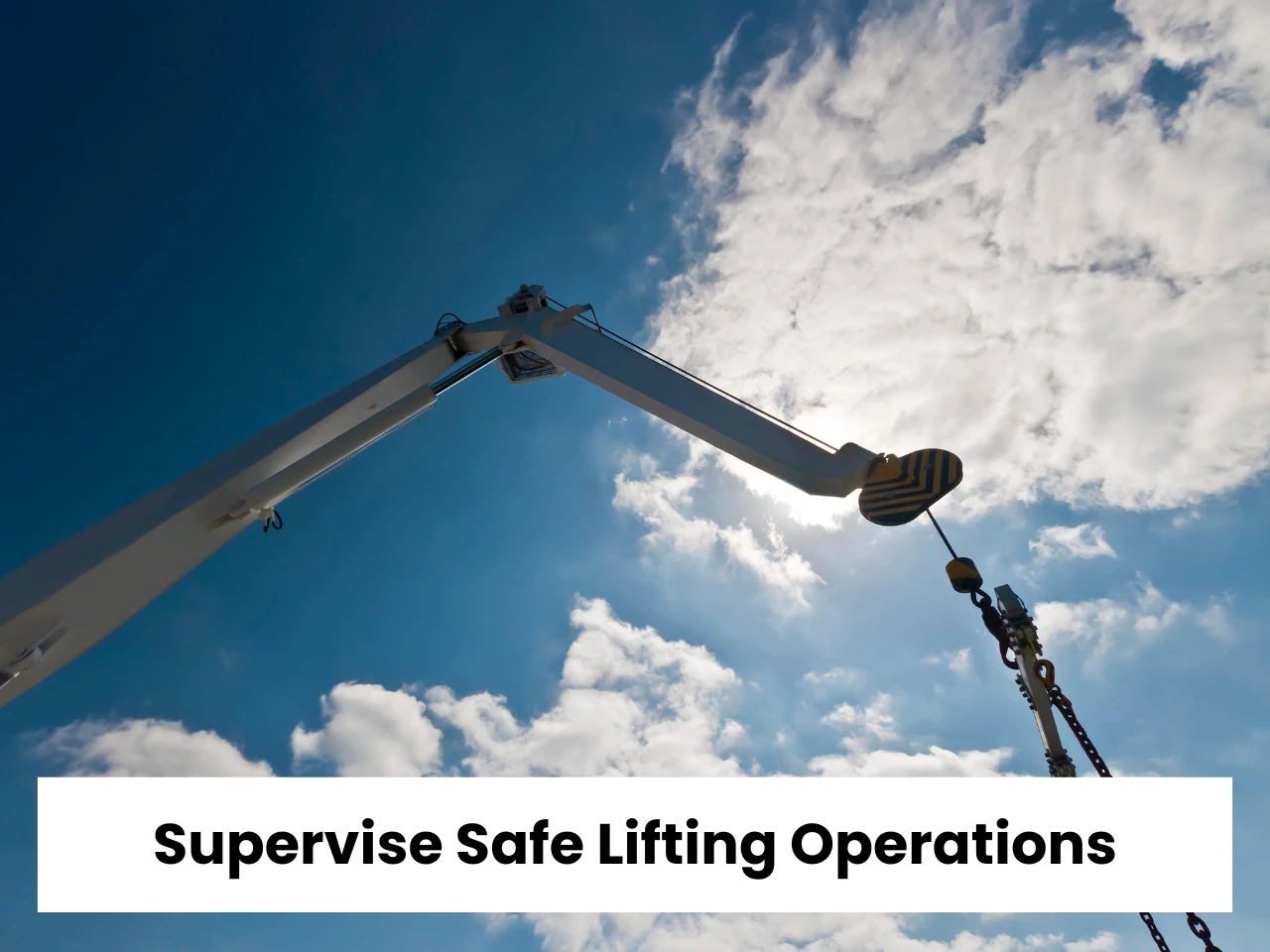 Supervise Safe Lifting Operations Course Lift Supervisor Course