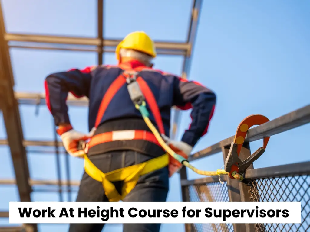 Work At Height Course for Supervisors