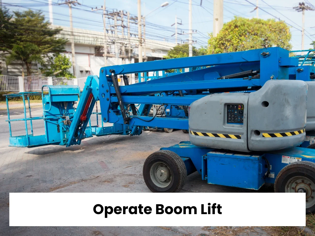 operate boom lift